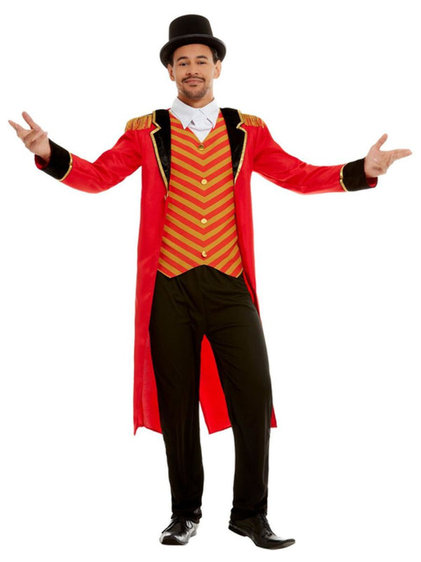 Deluxe Ringmaster Costume, Red
